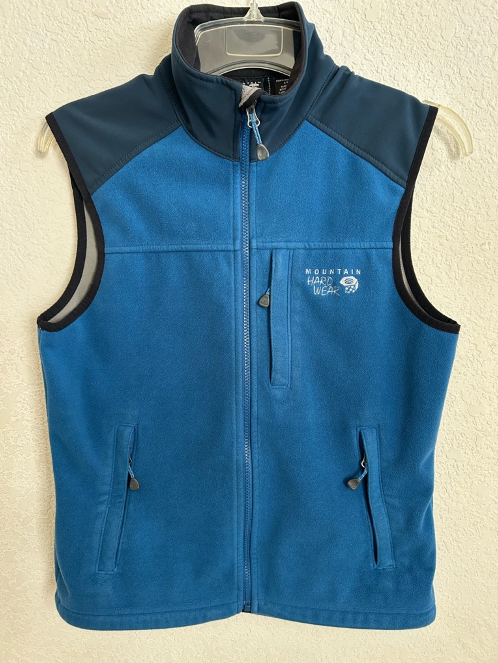 Mountain Hardwear Blue Fleece Vest (S)